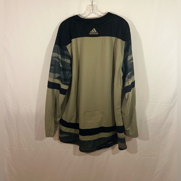 Adidas Edmonton Oilers Salute To Service Military Appreciation Jersey - Picture 2 of 5